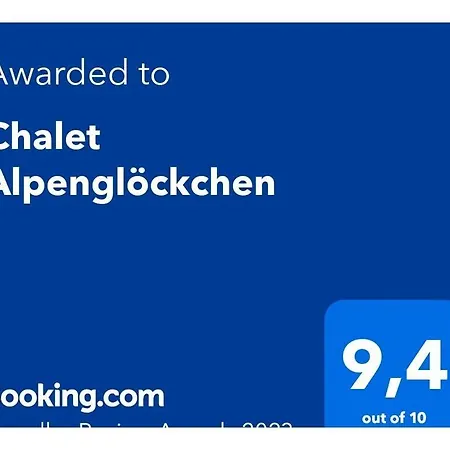 Alpengloeckchen Comfortable Chalet